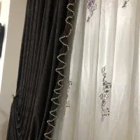 پرده با پرده با کتیبه|پرده، رانر، رومیزی|گرگان, |دیوار