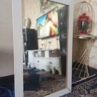 آینه رنگ سفید جنس ام دی اف