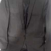 کت شلوار قهوه ای تیره