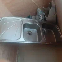 فروش سینگ دوقلو بهمراه شیر ظرفشویی
