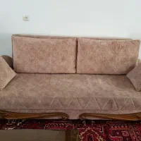 مبلمان راحتی با جلو مبلی ست|مبلمان خانگی و میز عسلی|ملکان, |دیوار