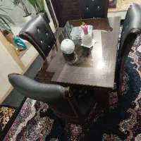 میز غذا خوری|میز و صندلی غذاخوری|امیدیه, |دیوار