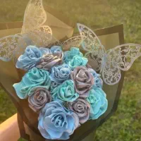 گل روبانی|گل مصنوعی|تبریز, |دیوار