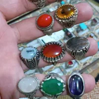 انگشتر های نقره زیبا