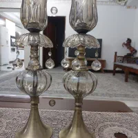 دو عدد لاله شامپاینی ارتفاع50سانت