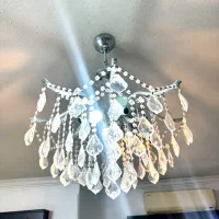 لوستر دوازده شاخه|لوستر و چراغ آویز|تنکابن, |دیوار