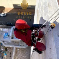 کار در ارتفاع با طناب