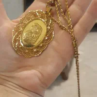 گردنبندشمایر جنس برنز نو