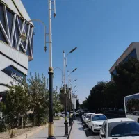 پایه چراغ 6متری