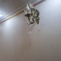 لوستر های ۱۲+۱۲+۵ شاخه +بالادری و ۴ عدد دیوار کوب|لوستر و چراغ آویز|اراک, |دیوار