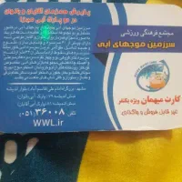 یک بلیط موج های ابی