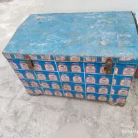 قایق.دریا.(صندوق قدیمی)