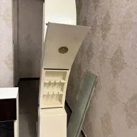 ست تخت کودک و نوجوان تخت دونفره با پاتختی|تخت و سرویس خواب|خاوران, |دیوار