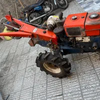 تیلر به همراه ادوات کشاورزی