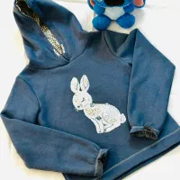 هودی کرکی دخترونه سایز ۸ سال