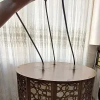 لوستر سه شعله در حد نو واقعی