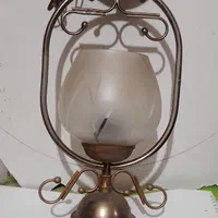 سرویس،قلیون ولبی برنجی سینی لوسترقدیمیّ دهه۵۰|کلکسیون اشیاء عتیقه|فردیس, قریشی|دیوار