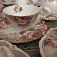 لمونژ ظروف چینی اصل فرانسه ۱۲ نفره جهیزیه و سایر|ظروف سرو و پذیرایی|اصفهان, مرداویج|دیوار