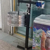 میز پرکاربرد استیل/پخت کن تخممه/سینک