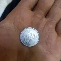 سکه 25 سنت کانادا گوزن نقره ای 1966|کلکسیون سکه، تمبر، اسکناس|اصفهان, نقش جهان|دیوار