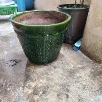 گلدان سفالی بزرگ