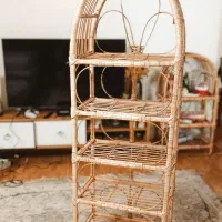 استند (کتابخانه) حصیری