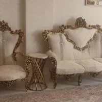 مبل سلطنتی 7نفره|مبلمان خانگی و میز عسلی|قرچک, میرزائی جنوبی|دیوار