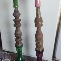 دو عدد قلیان چوبی|کلکسیون و سرگرمی|پاکدشت, خاتون آباد|دیوار