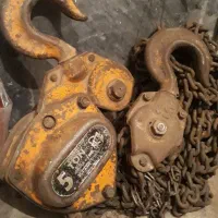 جرثقیل ۵ تن سنگ فرز بوش