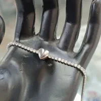 دستبند تنیسی نقره / اقساط ۳ماهه / روز زن