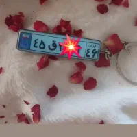 جاکلیدی پلاک ماشین رزینی