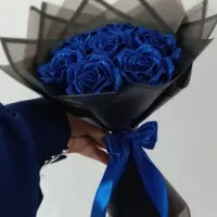 دسته گل فانتزی تولد و سورپرایز با رنگ بندی دلخواه