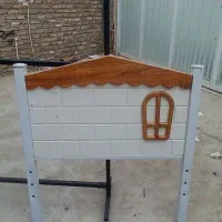 تخت یکنفره کلبه کودک