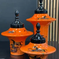 دکوری جار هرمس نارنجی اسب