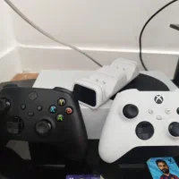 ایکس باکس سری اس دو دسته با شارژر|کنسول، بازی ویدئویی و آنلاین|ایلام, |دیوار