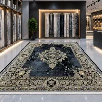 فرش بافته شده از نخ با کیفیت