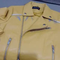 کت چرم دخترانه حراج بعلت تک سایز بودن