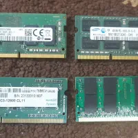 رام لپتاپ 4گیگابایتDDR3 چهارعدد 4گیگ سالم بشرط|قطعات و لوازم جانبی رایانه|قم, نیروگاه|دیوار