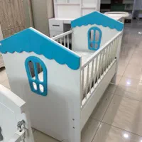 تخت کودک/دو منظوره/ گهواره ای|تخت و سرویس خواب|قشم, |دیوار