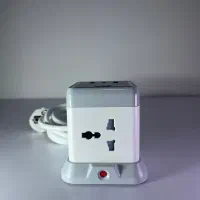 چند راهی 4 خانه هایکو استار HS-PS321با کابل 2 متری|سایر لوازم برقی|قم, باجک دو|دیوار