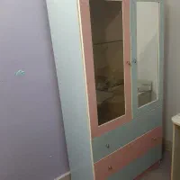 کمد اتاق بچه به همراه جا عروسکی یا جای کتابی|اسباب و اثاث بچه|بابل, |دیوار