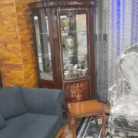 آیینه کنسول و بوفه معرق و ساعت ایستاده و جا کفشی