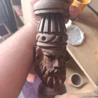 سه تا تنه قلیون چوبی