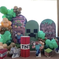 دکور تولد پاپیون پروانه بادکنک آرایی رنگ ارنگ|خدمات پذیرایی، مراسم|اصفهان, ارغوانیه|دیوار