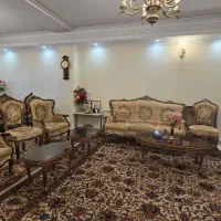 مبل استیل 9 نفره با نهارخوری 8 نفره