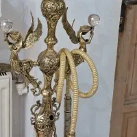 فروش قلیان برنجی نفیس مدل دو فرشته