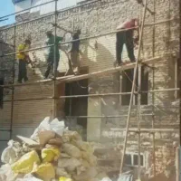 تخریب کارساختمان خاکبرداری وصل فاضلاب مغنی چاه