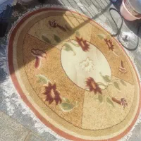 گلیم فرش ۴ متری گرد