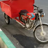 موتور سه چرخ  مزایده دست ساز