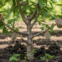 نهــال بـادام مقاوم به آفات|خدمات باغبانی و درختکاری|ساری, |دیوار